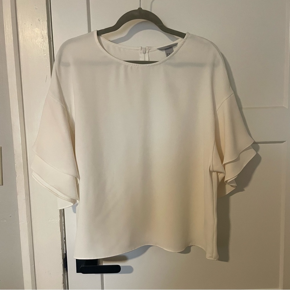 H&M Ruffle Sleeved Blouse